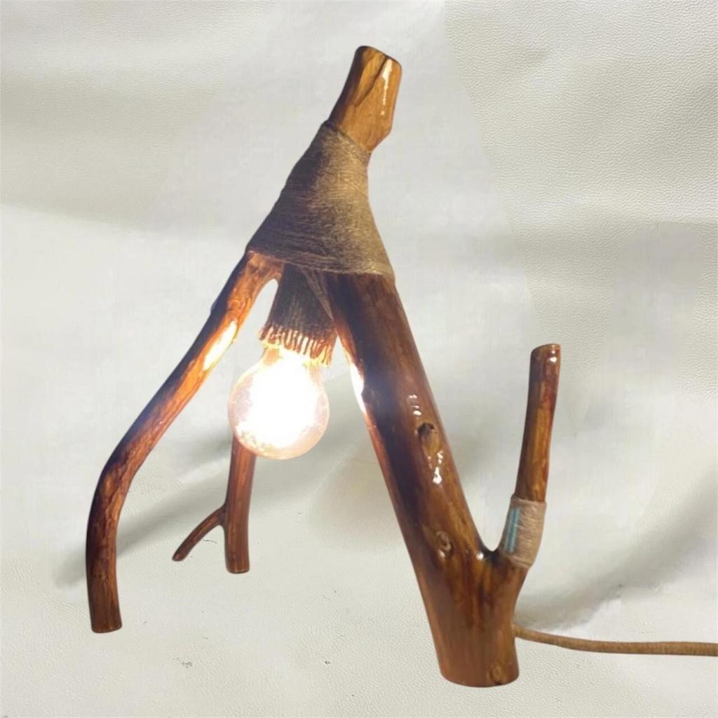 Antique Handmade Candle Holder