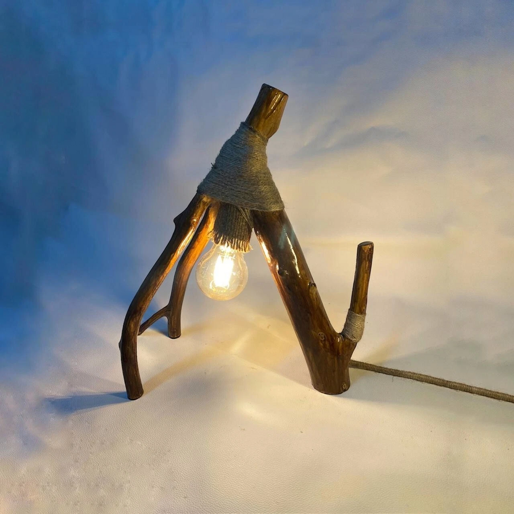 Antique Handmade Candle Holder